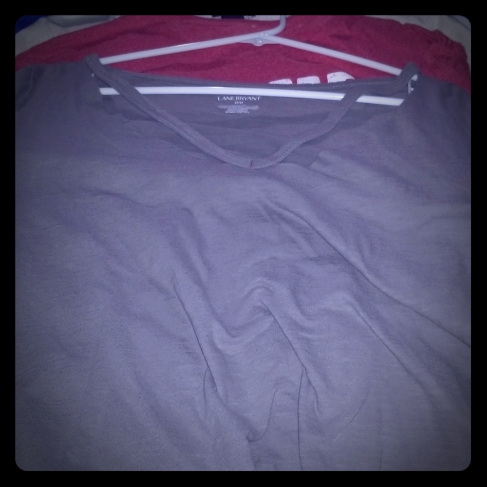 A long sleeve grey